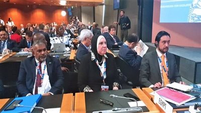 وزيرة الصناعة تقدم رؤية لمواجهة التحديات واستعادة منظمة التجارة العالمية لدورها المنشود 