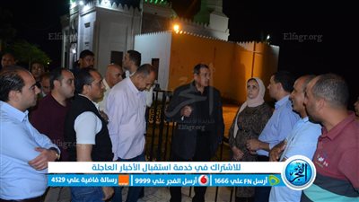 محافظ البحيرة يتفقد أعمال تطوير كورنيش الجدية برشيد (صور)