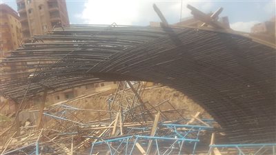 إصابة 3 عمال في أعمال كوبري تحت الإنشاء بالدقهلية