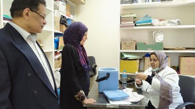القلش: قافلة طبية وتحديث بيانات المواطنين بمركز تموين غرب الإسكندرية (صور)