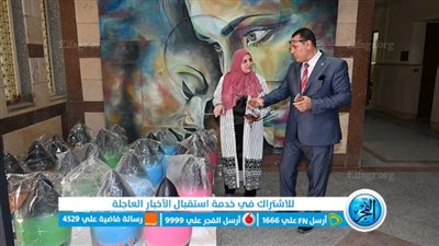 استمرار أعمال الامتحانات بكلية التربية النوعية بالفيوم (صور)