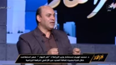 مستشار وزير الزراعة: حققنا الأكتفاء الذاتي من المحاصيل الغذائية بنسبة 80% (فيديو)