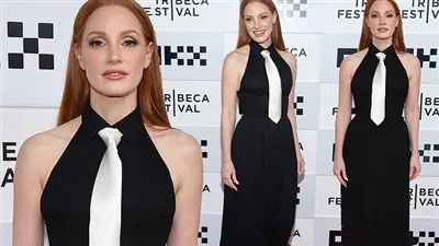 جيسكا شاستين تحتفل بالعرض الخاص لـ The Forgiven