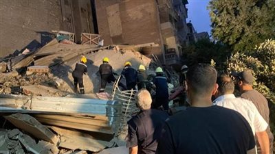 عاجل.. ارتفاع ضحايا انهيار عقار الظاهر لـ6 أشخاص 