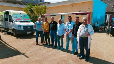 صحة الشرقية: توقيع الكشف الطبي علي أكثر من 2200 مريض بقرية القصبي 