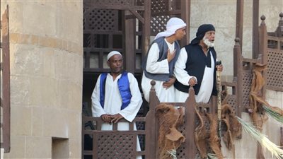 عرض زعف النخيل بالحديقة الثقافية بالسيدة زينب 