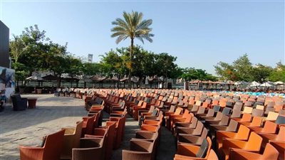 بـ 5 شاشات.. نادي جزيرة الورد يستعد لمباراة القمة