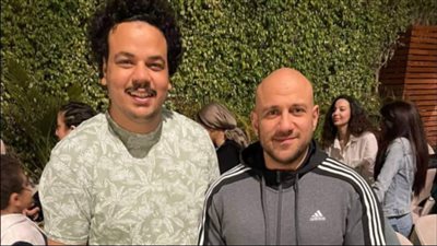 مصطفى غريب يهنئ أحمد مكي بيوم ميلاده