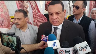 محافظ البحيرة يطالب المواطنين بشراء لحوم العيد من معرض أضاحي دمنهور (فيديو)