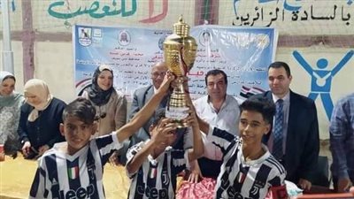 كوم أبو خلاد بطلا للنسخة الأولى لدورى ' حياة كريمة ' ببنى سويف