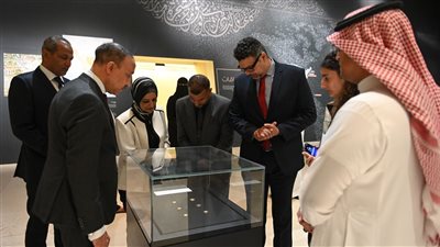 وفد رسمي مصري يزور معرض شطر المسجد في المملكة العربية السعودية 