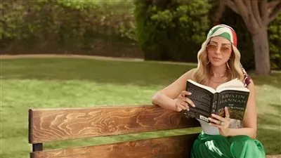 ريم مصطفى بإطلالة صيفية مبهجة في أحدث جلسة تصوير