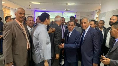 رئيس محكمة المنيا يستقبل وفد مجلس النقابة العامة للمحامين