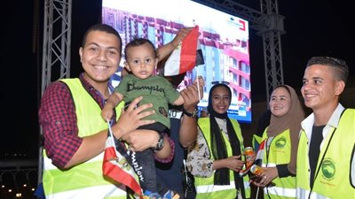 بأعلام مصر وهدايا للأطفال.. مستقبل وطن يحتفل بالذكرى التاسعة لـ30 يونيو في بني سويف