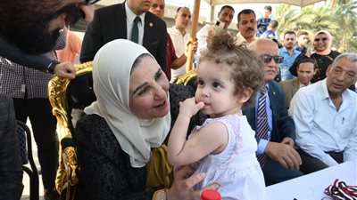 وزيرة التضامن تشهد احتفالية 