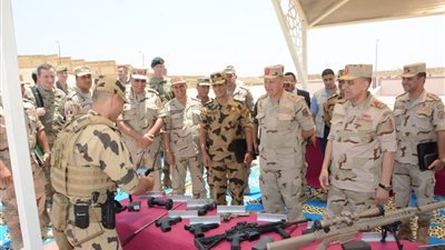 القوات المسلحة تنظم دورة تدريبية مع الجانب الأمريكي للتعامل مع العبوات الناسفة المرتجلة