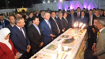 المنطقة الشمالية العسكرية تنظم حفل زفاف جماعى لـعدد 120 شاب وفتاة بالإسكندرية