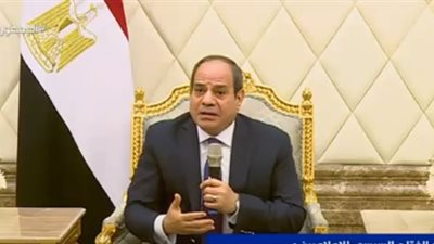الرئيس السيسي: الأزمة العالمية طاحنة على الجميع والدولة تعمل على توفير السلع الأساسية