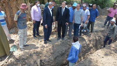 محافظ القليوبية يتابع المشروعات الجاري تنفيذها في بنها وحي غرب شبرا الخيمة 