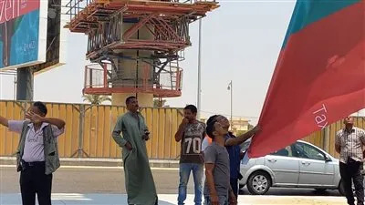 حملات لإزالة الإشغالات والتعديات على الطريق العام بـ 6 أكتوبر