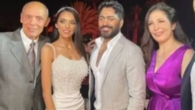 بحضور تامر حسني.. شقيق الزعيم يحتفل بخطوبة ابنته