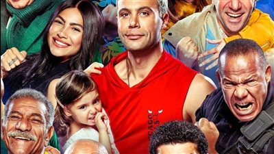 محمد إمام يروج لفيلم 