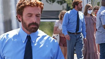 بن أفليك يظهر في اللقطات الأولى من تصوير مشاهد فيلمه الجديد 