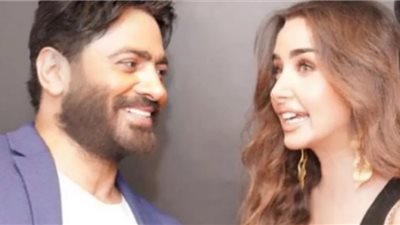 برفقة تامر حسني وزوجته.. هنا الزاهد تنشر صور العرض الخاص لفيلم 