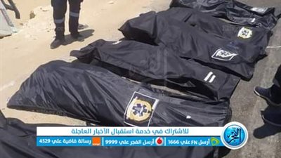 بالأسماء.. مصرع أستاذ جامعي وزوجته واولاده الـ5 فى حادث مروع بسوهاج