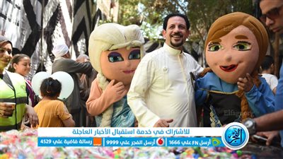 أعيادنا تجمعنا.. روماني أبو ذكري يذبح الأضحية للاحتفال بعيدي الأضحى والرسل في العمرانية