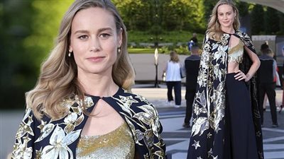 بري لارسون تشارك في احتفالية ديزني لاند باريس