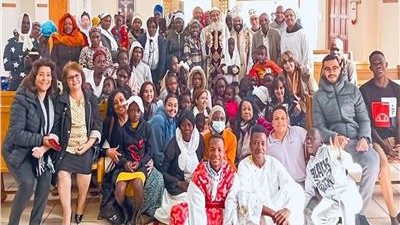 الأنبا چوزيف يستقبل مجموعة من خادمات وخدام إيبارشية جنوبي الولايات المتحدة