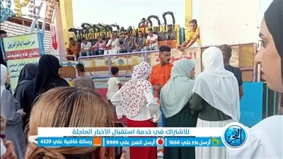 في ثالث أيام العيد.. إقبال كبير على الملاهي والمتنزهات بالأقصر (صور)