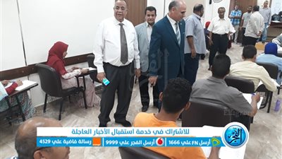 رئيس جامعة الأقصر يتفقد امتحانات الدبلومة التربوية بكلية الحاسبات والمعلومات