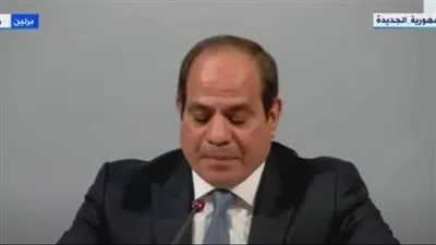 السيسي: نريد الحفاظ على الأرض للأجيال القادمة