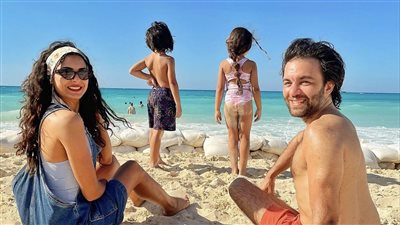 برفقة زوجها وأولادها.. ريهام أيمن تستمتع بإجازتها (صور)