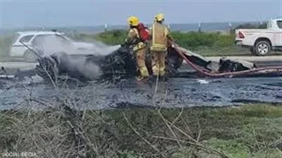  تحطم طائرة محملة بالركاب أثناء هبوطها في المطار بالصومال