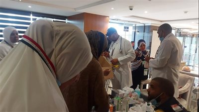 الصحة: عيادات بعثة الحج قدمت 24 ألف كشف طبي للحجاج المصريين 