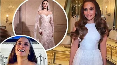 جينفر لوبيز تكشف عن تفاصيل زفافها السري 