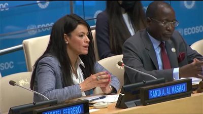 رانيا المشاط تؤكد على أهمية التعاون متعدد الأطراف للتغلب على أزمة الطاقة وأسعار الغذاء 