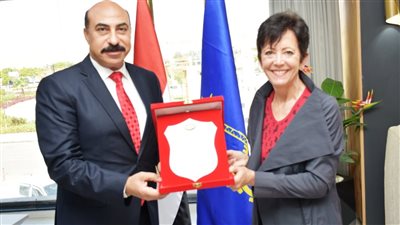 السفيرة السويسرية: اعتماد ٩ مليون فرنك لتحسين المياه بأسوان