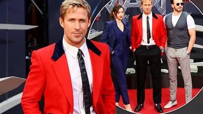 احتفال ضخم بالعرض الخاص لفيلم The Gray Man في برلين