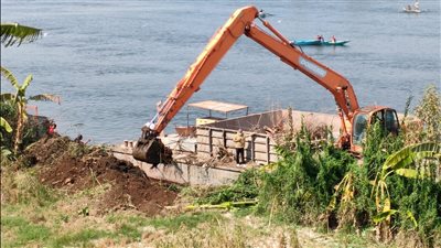 وزارة الري تواصل التصدي لكافة أشكال التعديات على المجاري المائية