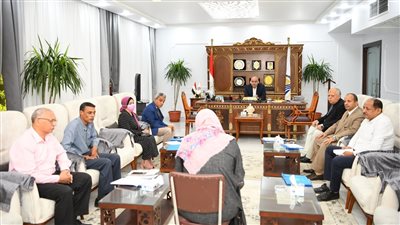 محافظ قنا يترأس اللجنة الدائمة للوظائف القيادية