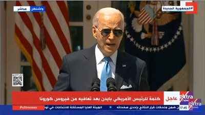 عاجل من الرئيس الأمريكي في أول ظهور له عقب شفائه من كورونا 