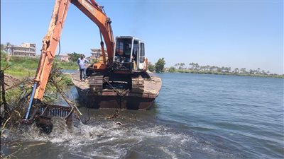 إزالة 21 حالة تعد اليوم على نهر النيل بمحافظتي المنوفية وكفر الشيخ 