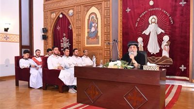 البابا تواضروس يتحدث عن أهمية الحوار الحسن فى عظته الأسبوعية