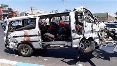 مصرع وإصابة 10 أشخاص في تصادم 6 سيارات بالطريق الساحلي بالإسكندرية 