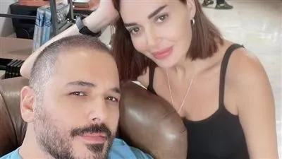 سيرين عبد النور ورامي عياش يحتفلان بإنتهاء تصوير 