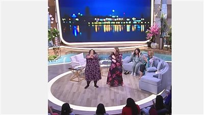 مي كساب وشيماء سيف تشعلان استوديو 